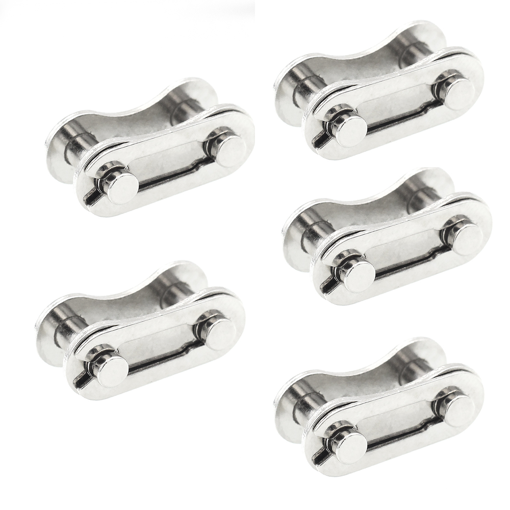 5pair 1/6/7/8/9/10/11/12 Speed Bicycle Chain Connector Lock Quick Link Road Bike Buckle Joint Buckle Master Cycling Parts: WHITE