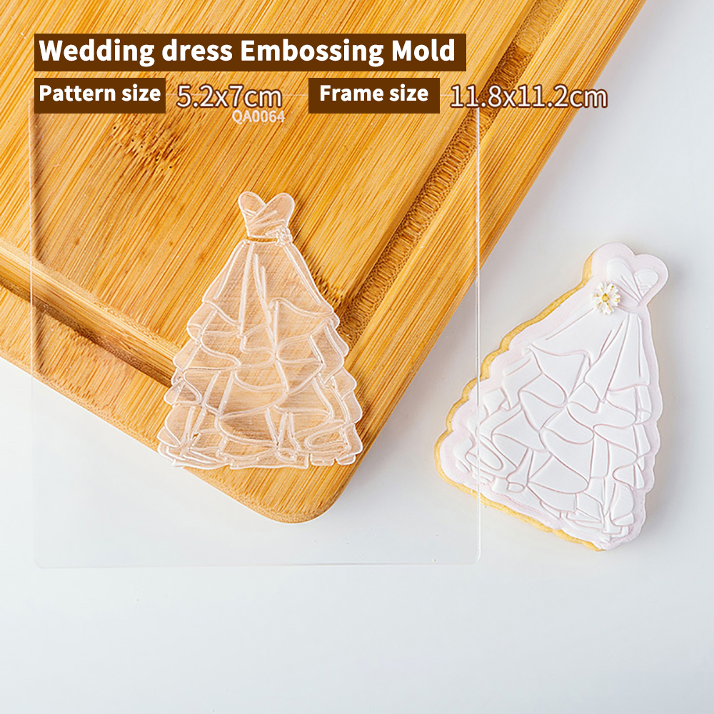 Cortadores de émbolo de galletas de cumpleaños para novio de boda, molde de pastel de Fondant, herramientas de decoración de pasteles de Sugarcraft, sello de galletas: Gris oscuro