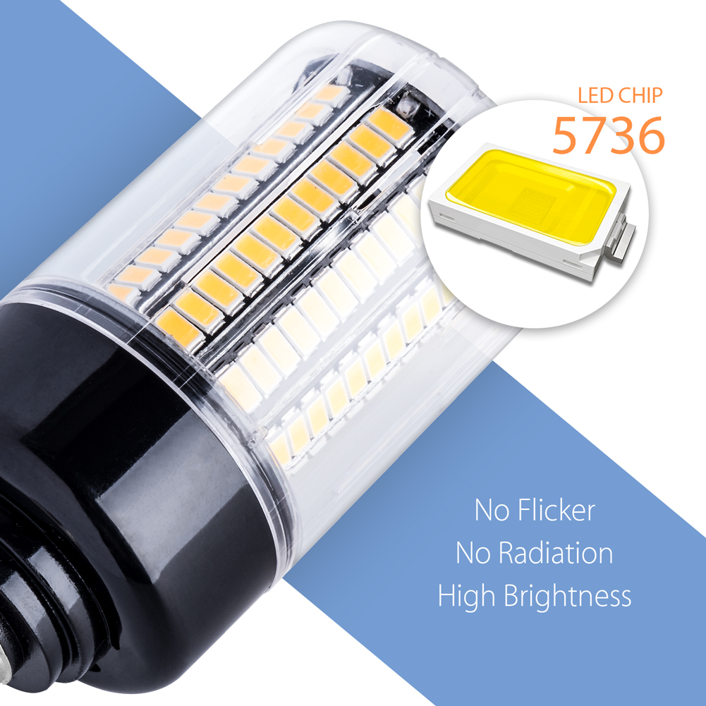 Ampoule LED E27 220V 110V E14, lampe à maïs B22, 3.5W 5W 7W 9W 12W 15W 20W, pour la maison, le salon, les lustres, la chambre à coucher, le froid