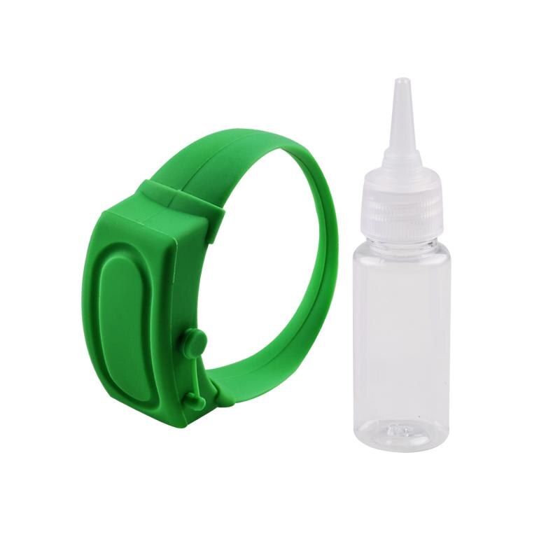 Portable Wristband Hand Dispenser Hand Sanitizer Dispensing Silica gel Wearable Dispenser Pumps Disinfecta Wristbands Hand Band: N