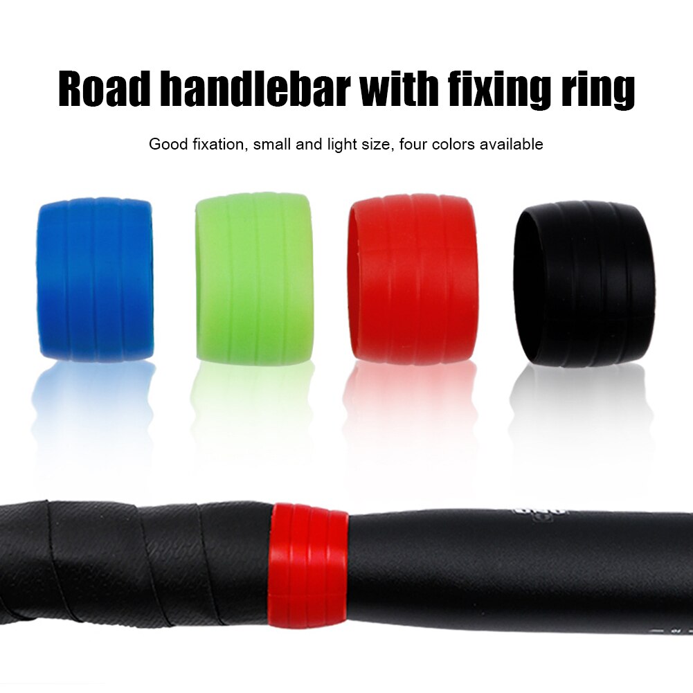 Anneau Fixe Euyehn Pour Ruban De Guidon – Accessoire Antidérapant Et Stylé Pour Vélo