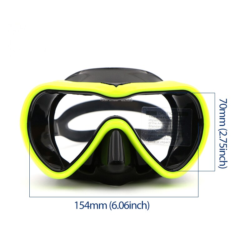 Speefish Scuba Diving Mask 4 Color adult Snorkeling Silicone Anti-fog Tempered glass Dive Equipment Wide Vision Swimming Goggles