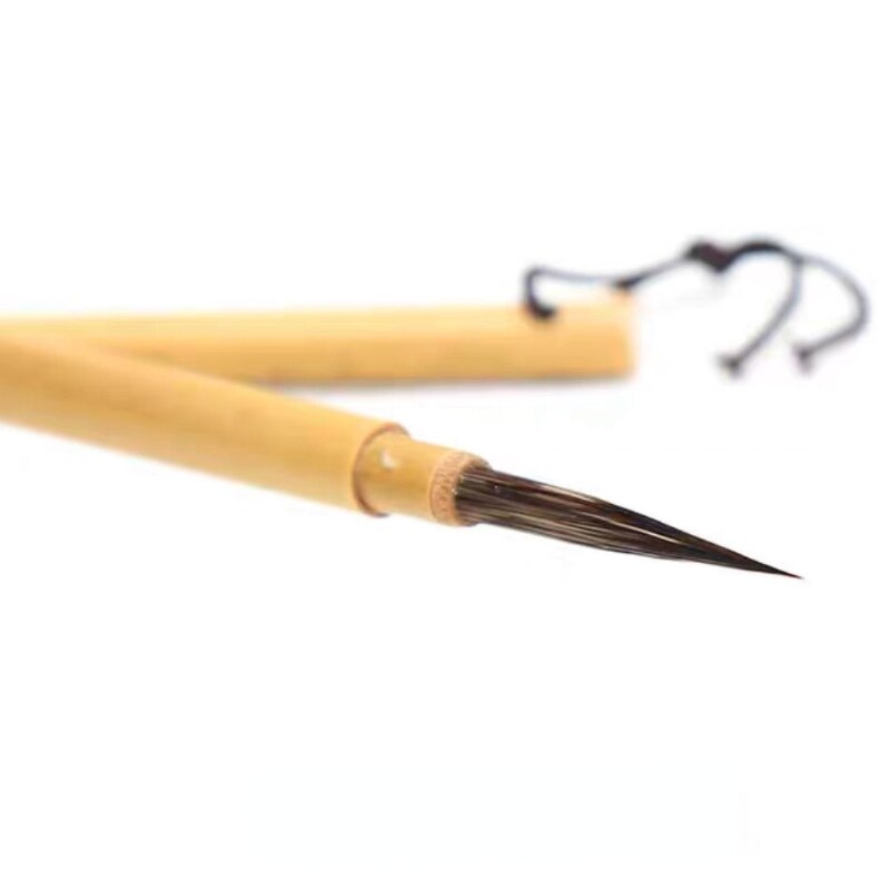 Konijn Haar Borstel Pen Chinese Schilderen Fijne Lijn Borstel Lied Huizong Kalligrafieborstel Lijn Tekening Kleine Reguliere Script Borstels