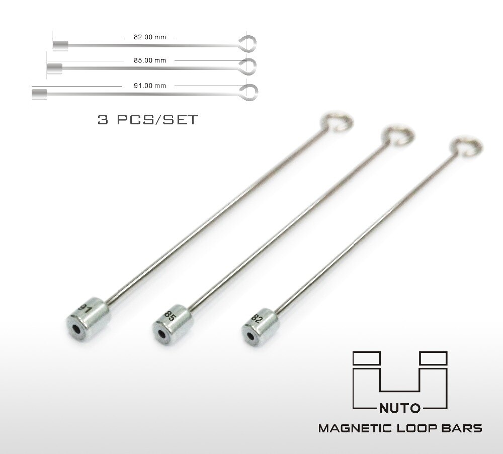 Nuto magnetiska slingstänger  (3 st)