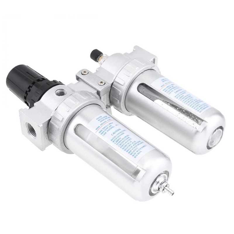Filtro pressione aria compressore regolatore pneumatico lubrificante radiatore umidità valvola di scarico trappola acqua SFC300 3/8 pollici