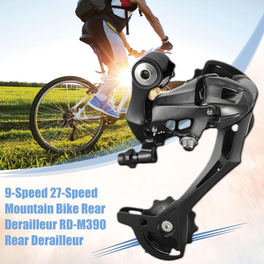 9-Speed 27-Speed Mountain Bike Rear Derailleur RD-M390 Rear Derailleur: Default Title