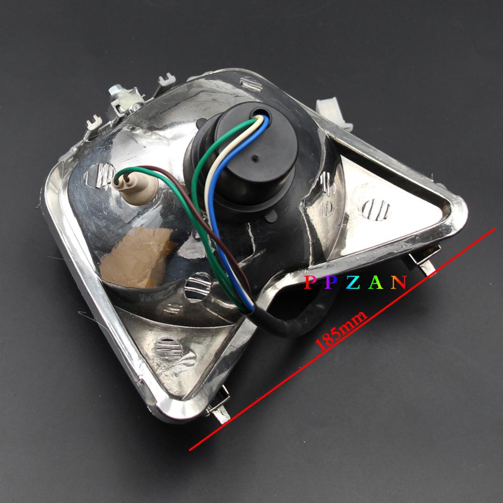 Faro Anteriore Per ATV E Dirt Bike 50cc-110cc – Con Cablaggio E Lampadina Per SUNL, COOLSTER, TAOTAO