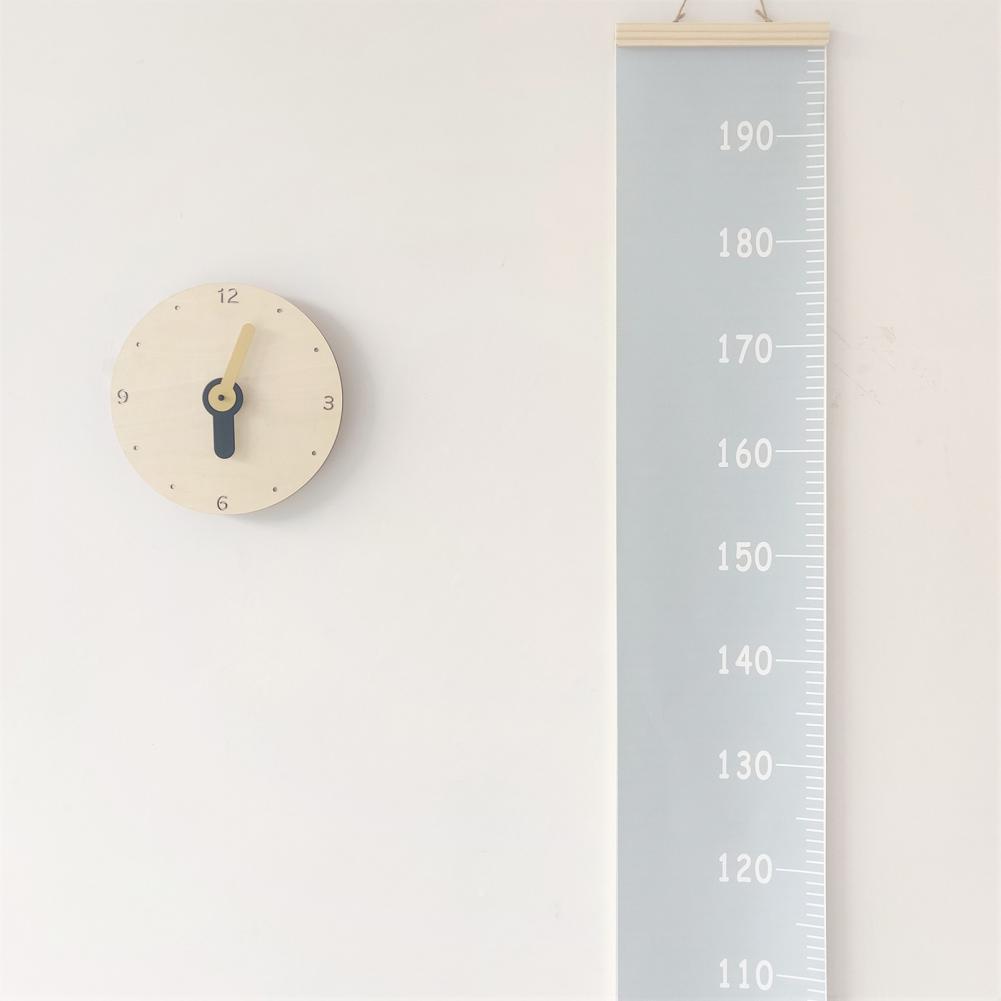 Height Ruler Removable Nordic Style Height Ruler Wear-resistant Wall Ruler Fabric Height Measurement Ruler
