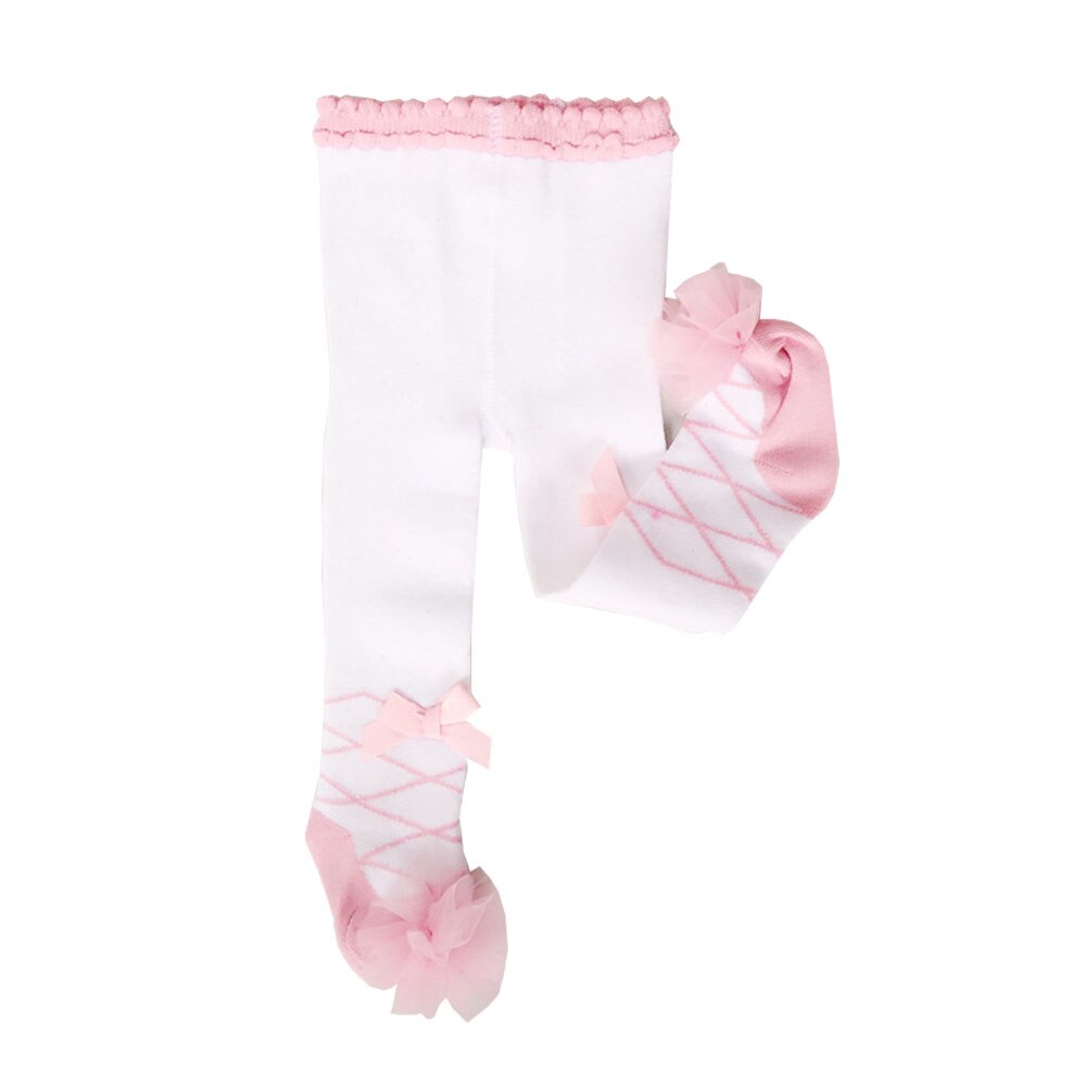 0-3years Baby Leuke Panty Kinderen Panty Knie Kous Wit Cartoon Kat Kinderen Prinses Meisje Panty Kousen Panty Solid: Beige / 0-12M