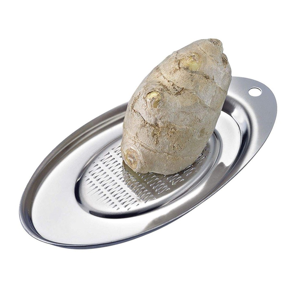 Household Stainless Steel Cutter Grinding Garlic Plate Kitchen Tool Ginger Garlic Grinding Grater Planer Slicer Vegetable Mud