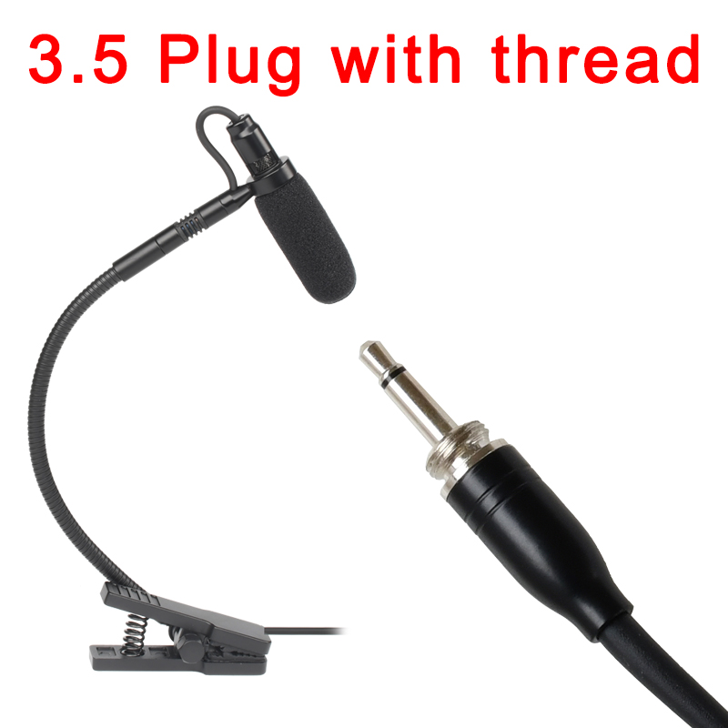 Mini-Saxophon, 3-polig, 4-polig, Mikrofon, XLR, 3,5-mm-Stecker, Musikinstrument, Mikrofon, omnidirektionaler Typ, Saxophon-Mikrofon, Kunststoffbox Ich bin-20: Silber
