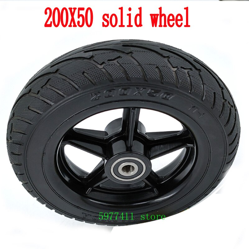 Good 200x50 Solid wheel 8 inch tire fit Hoverboard Two Wheels Electric Self Balancing Hoverboard Scooter 200x50 tyre