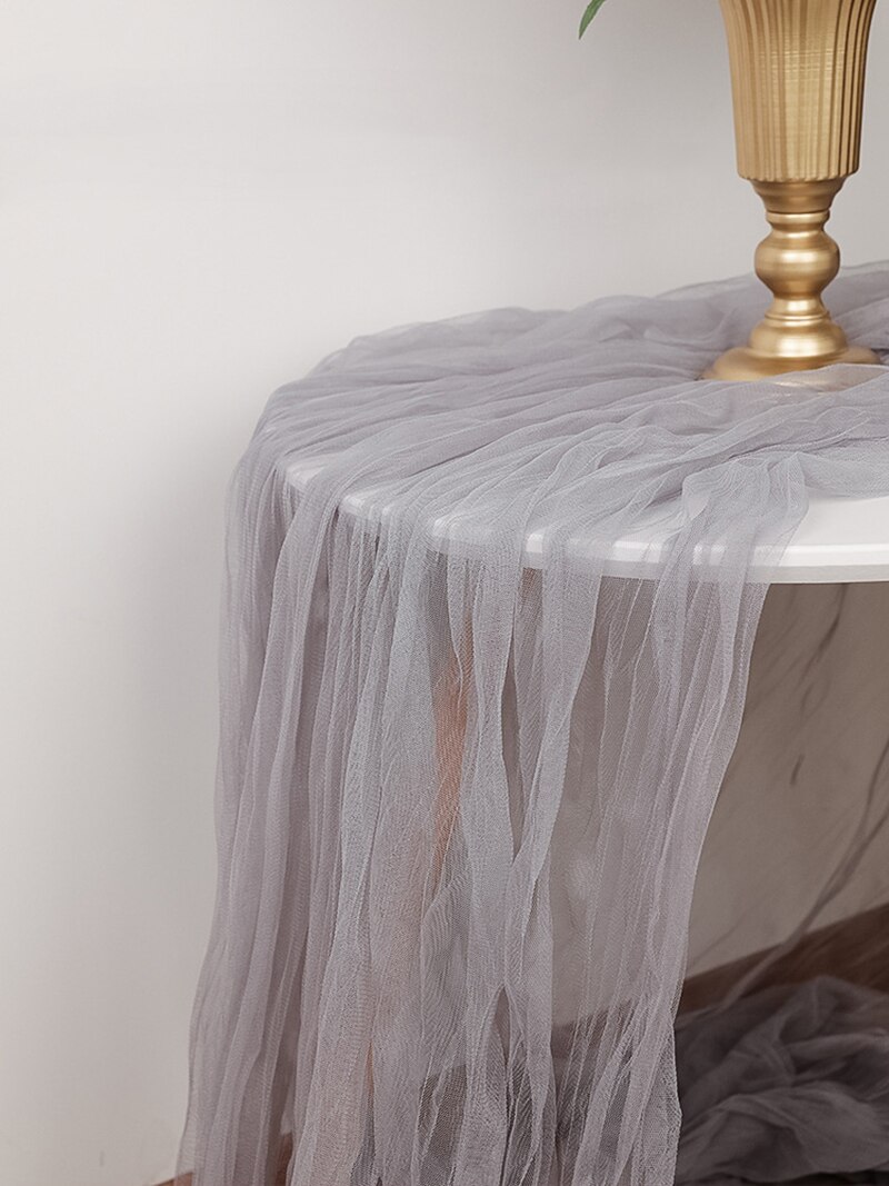INS photo fond tissu froissé gaze tir photographie accessoires fond tissu: 1x1.5 m / Gris