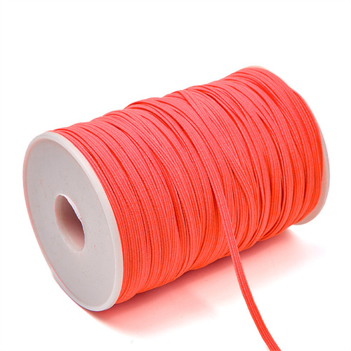 Banda de goma colorida de 3mm y 6mm, cinta elástica de costura, banda elástica de LICRA, tela de costura, accesorios de ropa DIY de 10 años