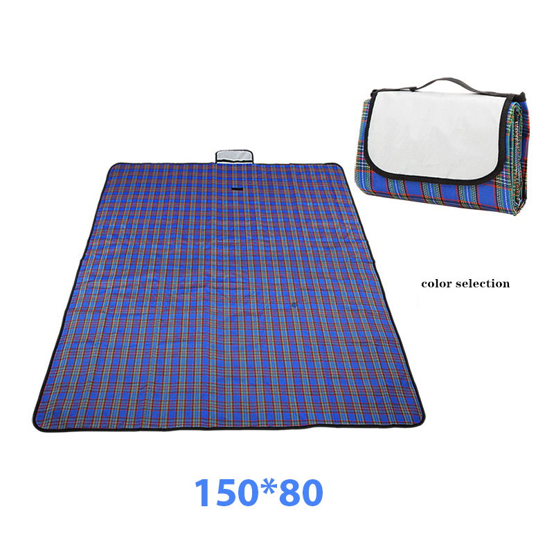 picknick decke,Camping Picknick matt tragbare Strand decke wasserdichte feuchtigkeit beständige karierte Decke Strand matt wandern reise faltbare Schlaf matt: 60*200 cm / verrotten