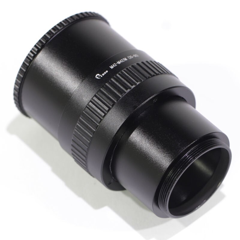 Pixco 35mm to 90mm M42 Mount Lens Adjustable Focusing Helicoid Macro Tube Adapter