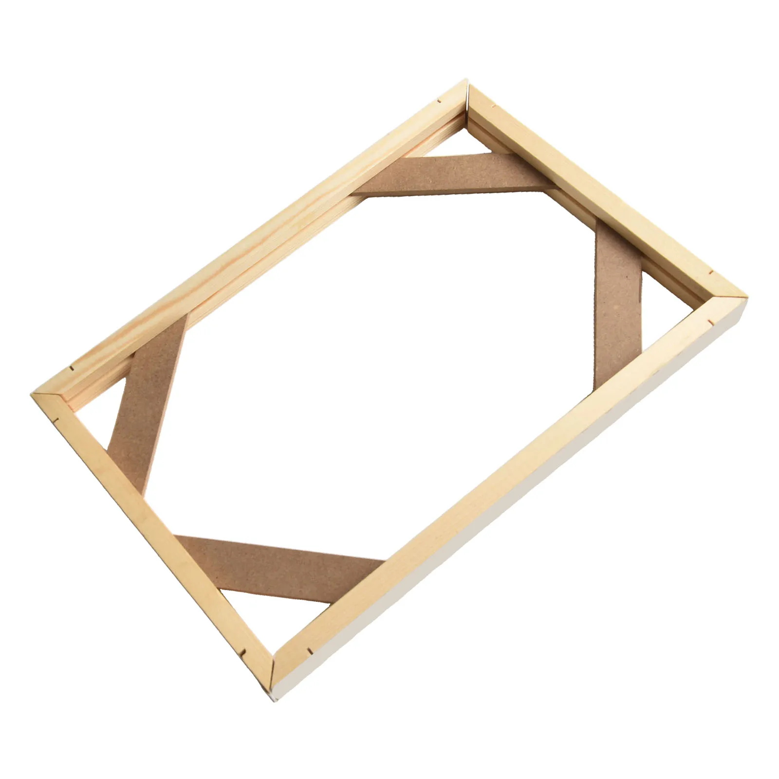 Marco DIY de 40x50cm para pinturas en lienzo, marco de fotos de madera, foto artística familiar, marcos de pintura al óleo, decoración de pared del hogar