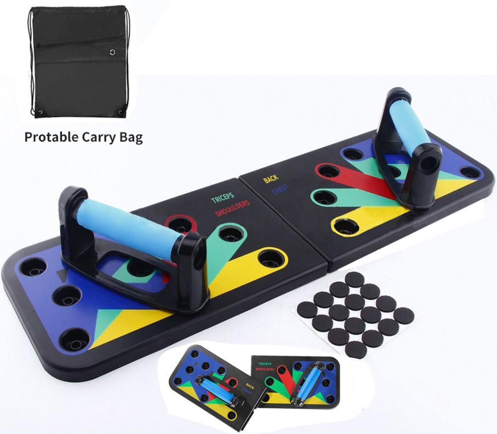 9 en 1 Push Up Board gymnastique à domicile complet exercice pliable réglable push up support musculation équipement de Fitness