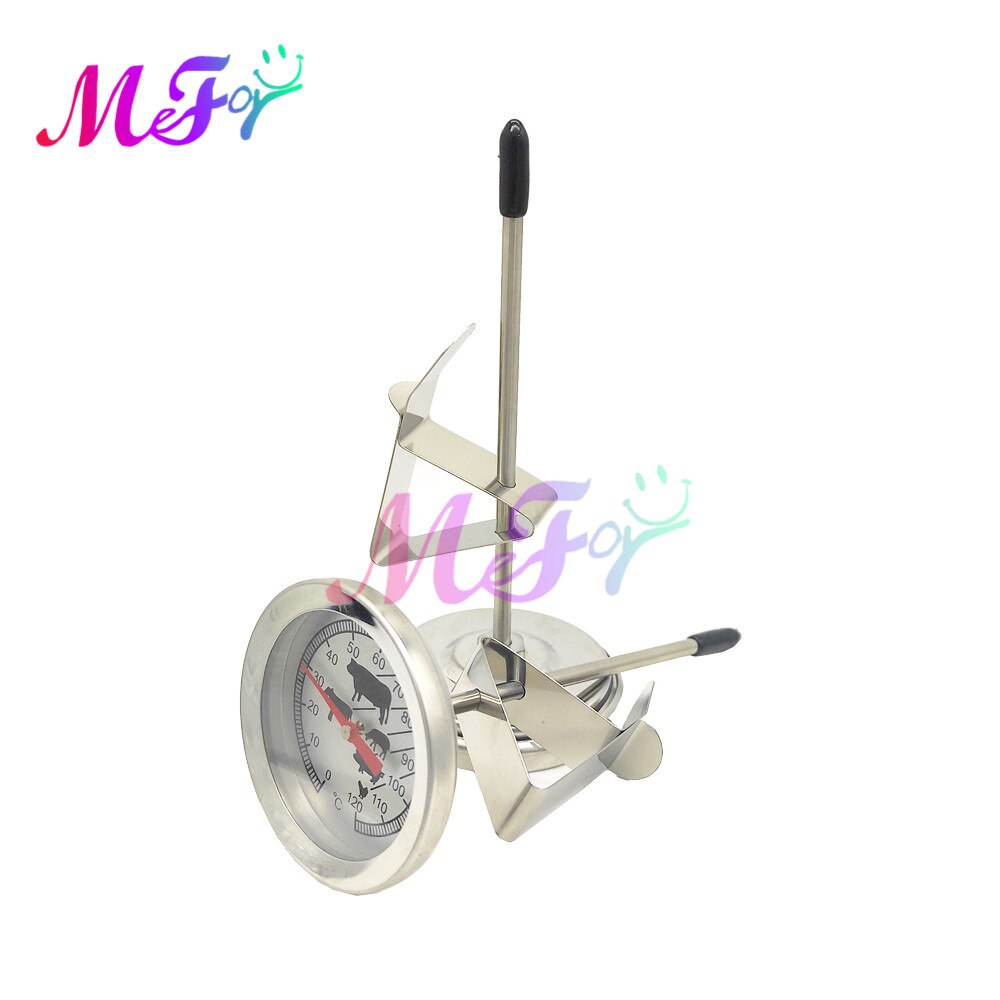 Stainless Steel BBQ Thermometer Meat Thermometer Temperature Meter BBQ Food Cooking Meat Gauge Kitchen Tools