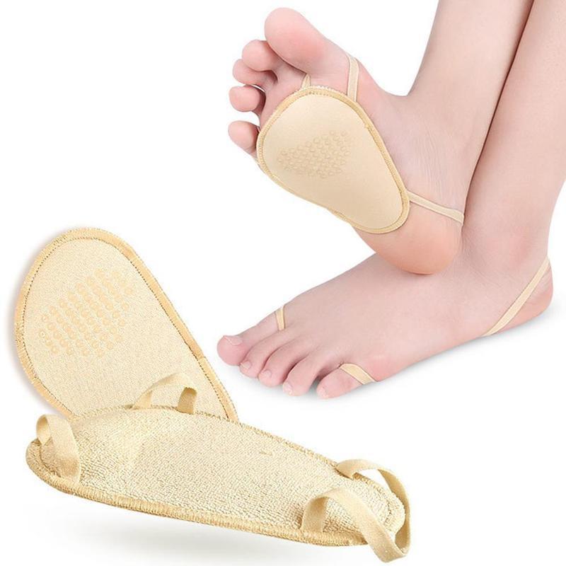 Hoge Hakken Anti-Slip Voet Pad Spons Zorg Voorste Voet Sling Onzichtbare Sokken Kleur Ademend Voet Half Pad Zachte pad Zomer S Y0Y9: Default Title