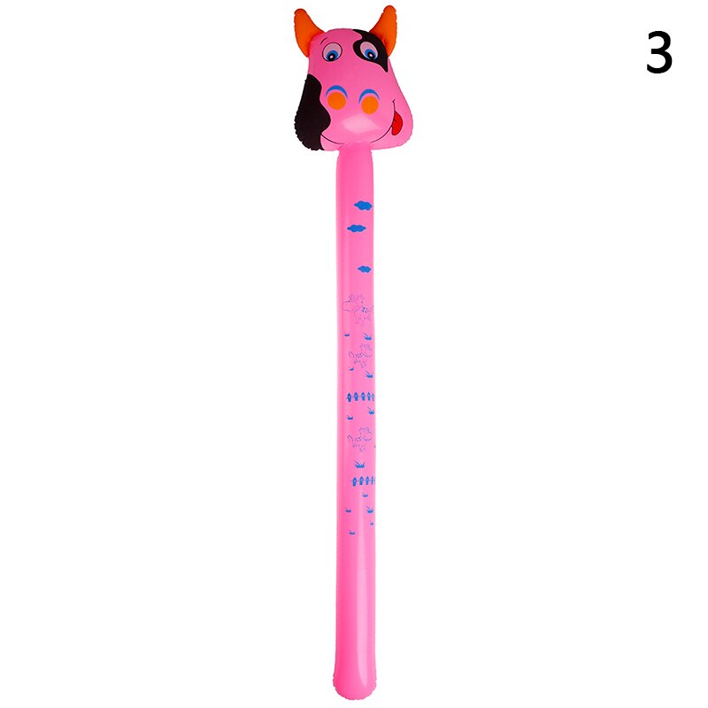 Ballon gonflable en forme d'animaux, marteau, Long, dessin animé, aléatoire, sans blessure, bâton, jouets pour enfants,