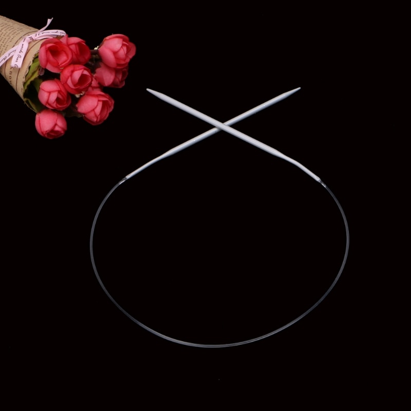 Aluminum Circular Knitting Needles 40cm/15.75\" All Size L4MF