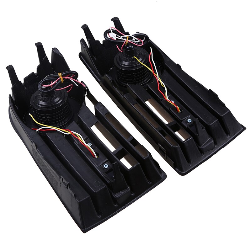 POSSBAY LED DRL Daytime Running Lights for VW Golf MK5 2004 Angel Eye Fog Light Front Bumper Grilles Car Styling