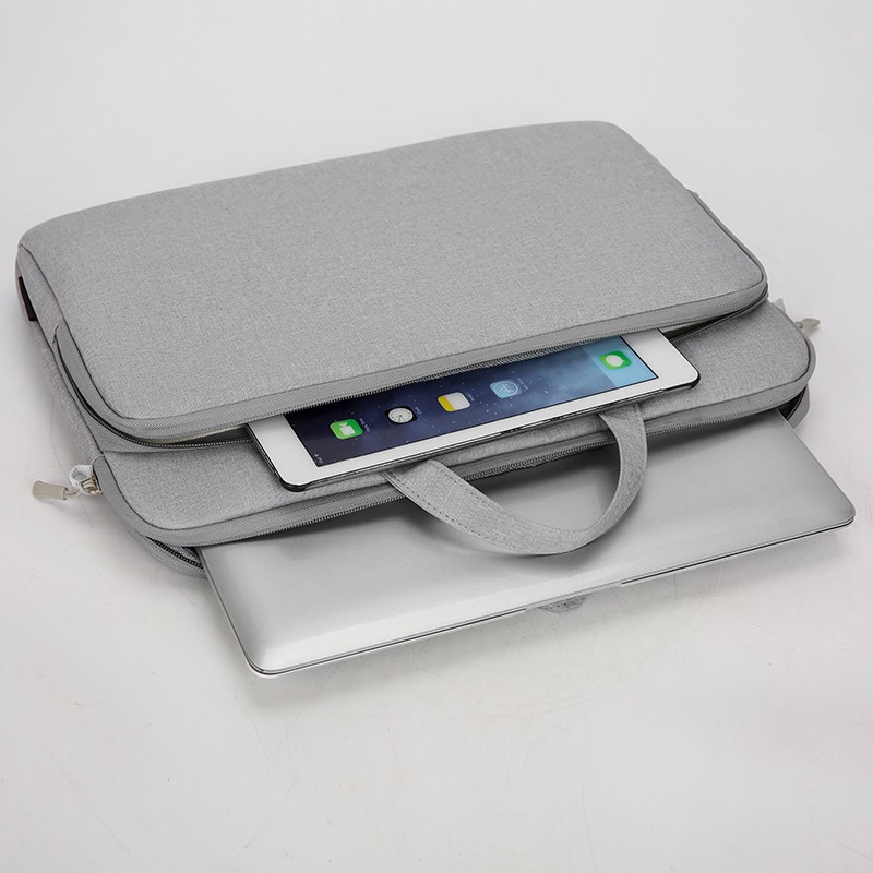 Torba na komputer biznesowa 14 cale, torebka na laptopa 15.6 cale, aktówka, torba wewnętrzna, nadruk logo, ultralekka, antybakteryjna...