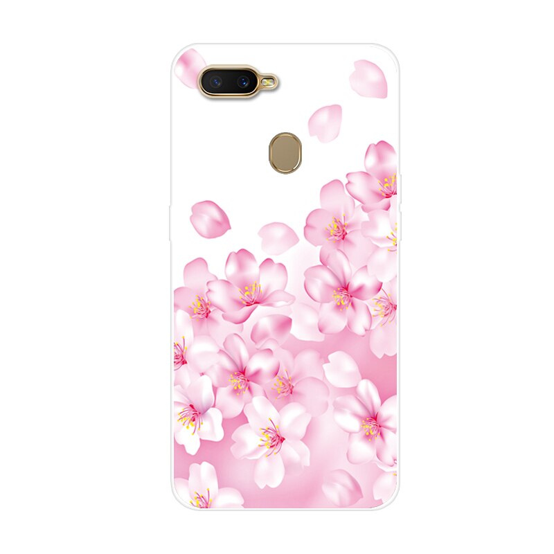 Für OPPO A5S/AX5S Fall Abdeckung 6,2 ''Klar Blume Gedruckt Weiche TPU Phone Cases Für OPPO AX5S EIN 5S Nette Silikon Zurück Abdeckung AX 5S: 19