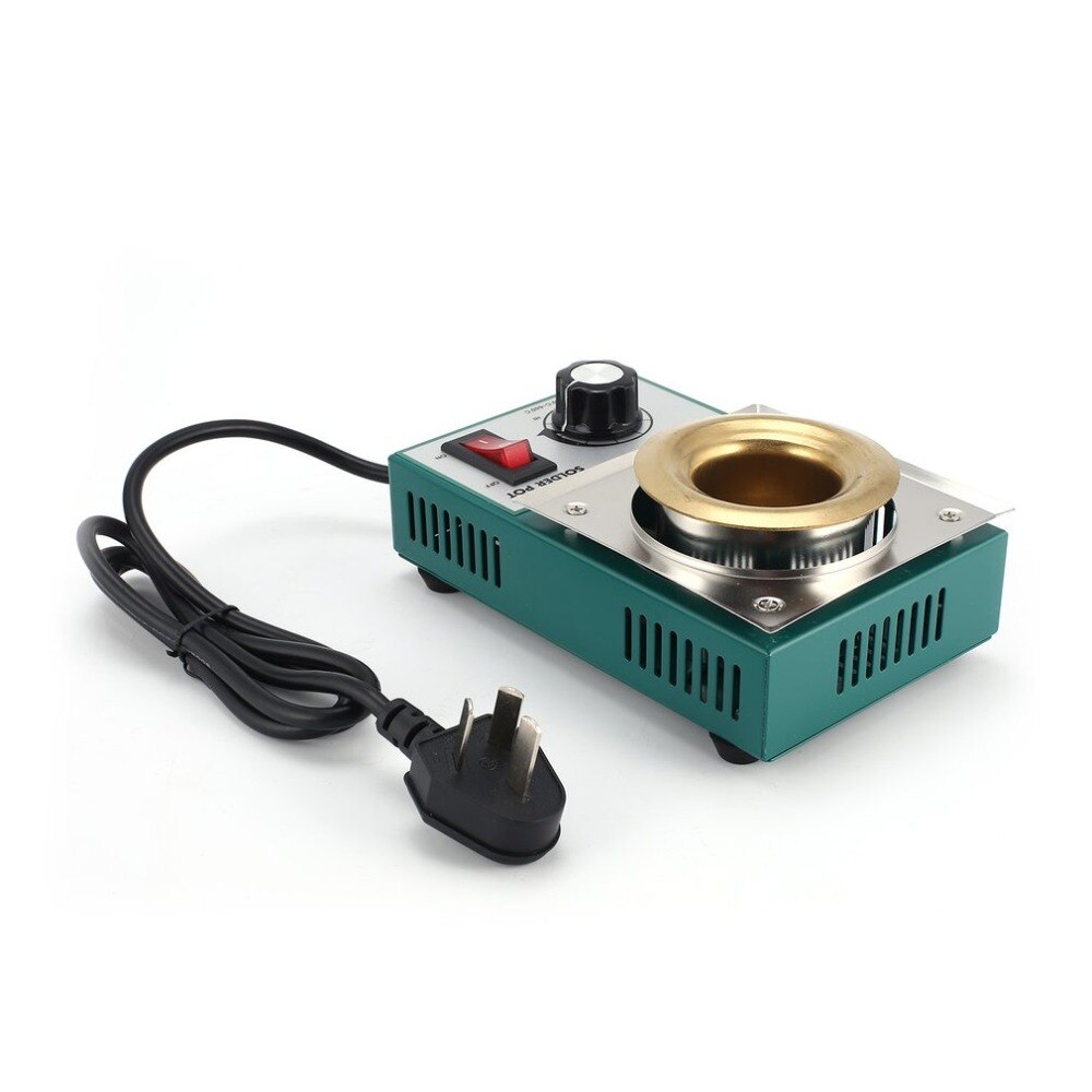 Horno para desoldar soldadura de estaño de crisol Proskit de 150W, herramienta de soldadura de temperatura ajustable de calefacción rápida de 100-600 grados