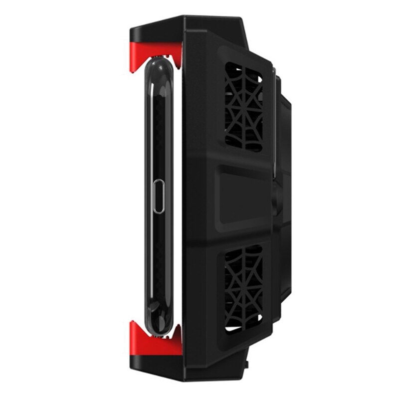 Mobiele Telefoon Koeler, Mobiele Telefoon Koeler Halfgeleider Koeling Functie Voor 4 Tot 6.7 Inch Mobiele Telefoon Zwart