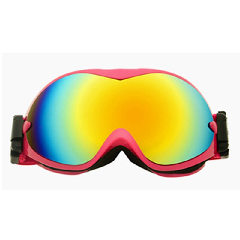 Børn sne skibriller til drenge piger anti-dug  uv400 dobbelt linse vinter snowboard briller googles ski brille børn ski briller: Rød