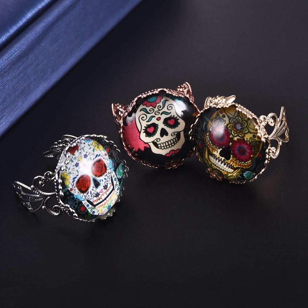 10pcs Metal Adjustable Ring Base Settings fit 8/20mm Glass Cabochons Blanks Ring Cameo Bezel Tray DIY Jewerly Making Findings