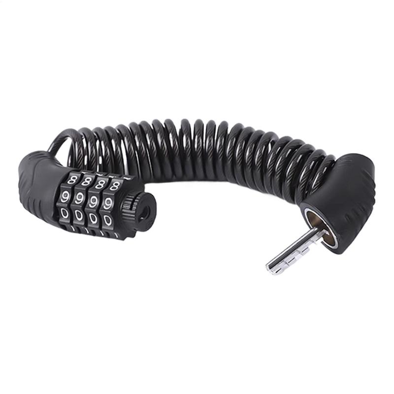Cerradura de cadena para patinete, cerradura de cadena para patinete eléctrico, cerradura de cable combinada, cerradura de seguridad antirrobo para motocicleta