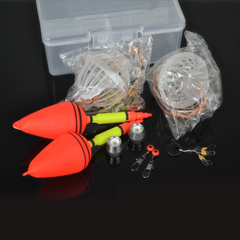 9Pcs Fishing Hook Kit Mixed Popper Spinner Spoon Hook With Floating Float Artificial Bait Fish Hook Set Pesca Fishing Tackle TJZ