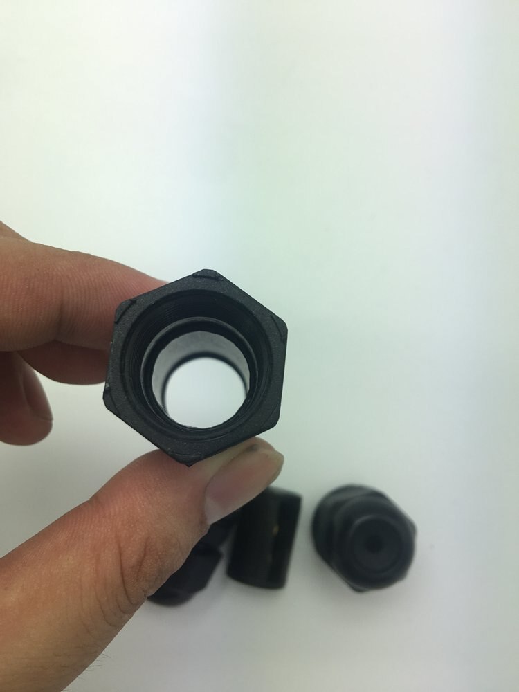 4pcs/lot IP68 Waterproof Connector 3 Pin Electrical Terminal Adapter Wire Connector Screw Soldering Pin connector for Light