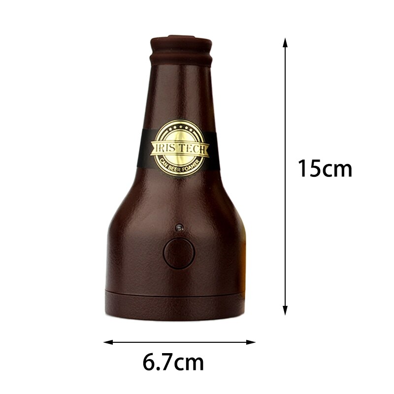 Portable Ultrasonic Beer Bubbler Beer Foam Maker for Home Bar Kitchen Gadget Bar Party-Coffee