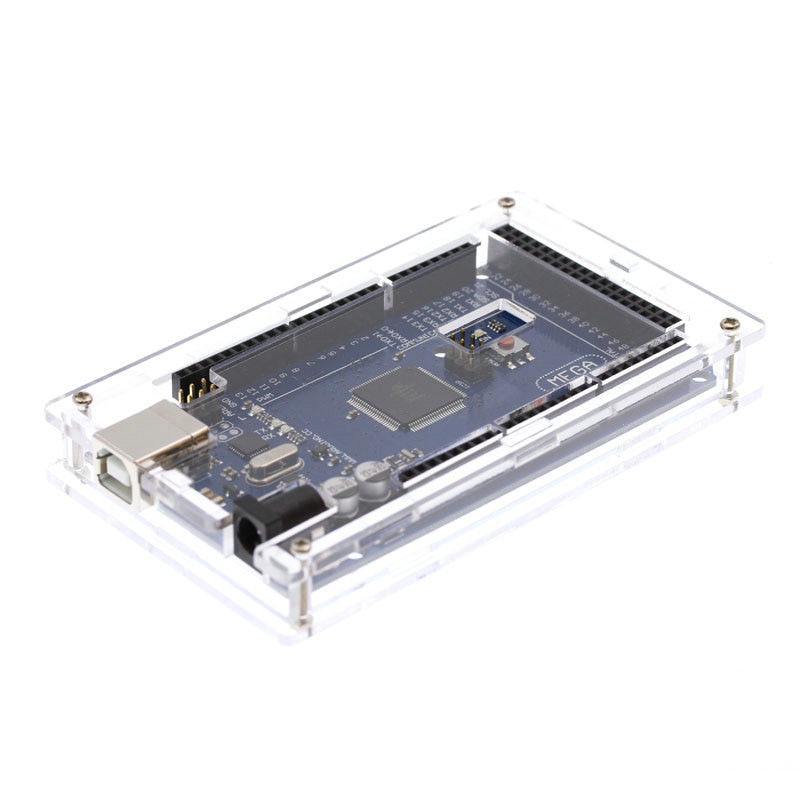 Behuizing Transparante Gloss Acryl Box Compatibel Voor Arduino Mega 2560 R3 Case