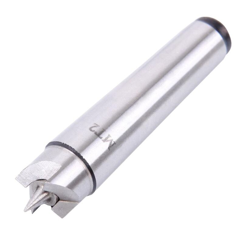 4Pcs MT2 Wood Lathe Center Set Live Centers Drive Spur Cup Arbor #2MT for Wood-working Machines with Wooden Case W0YF