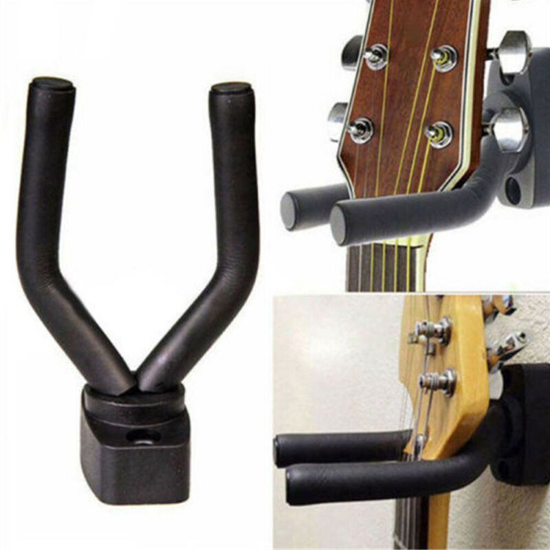 Guitar/bas vægmontering bøjle holder krog display instrument anker stativer