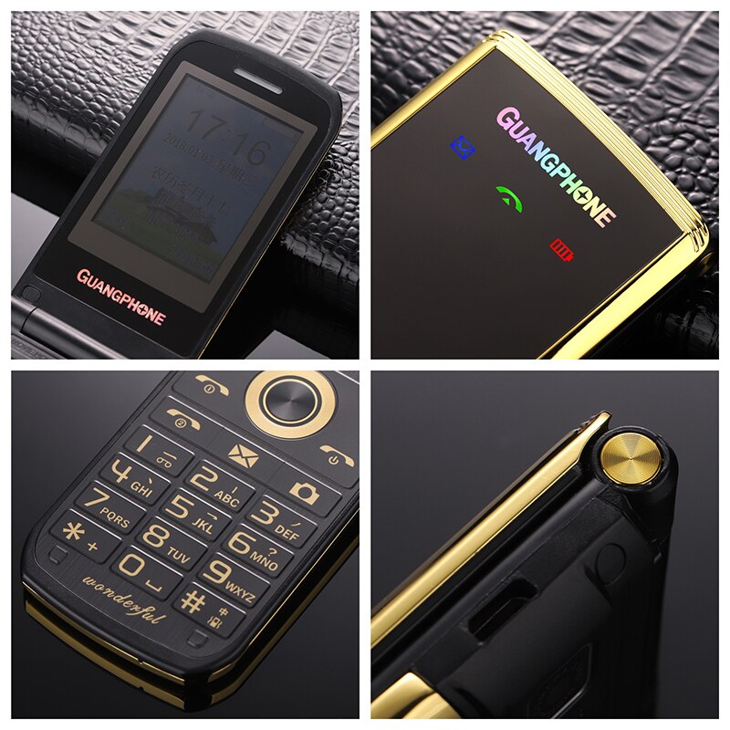 Novo e7 metal clássico interno e externo duplo cartão de tela dupla à espera dupla durável bluetooth filme rei velho flip phon