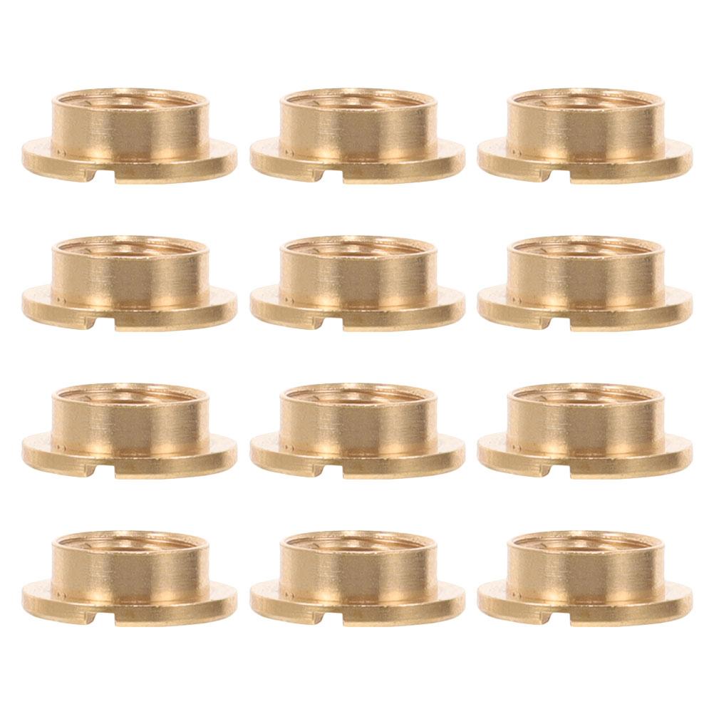 12 Pcs Quartz Clock Accessories Nut Movement Replacement Nuts Mechanism Repair Accessory Battery Operated Clocks Parts