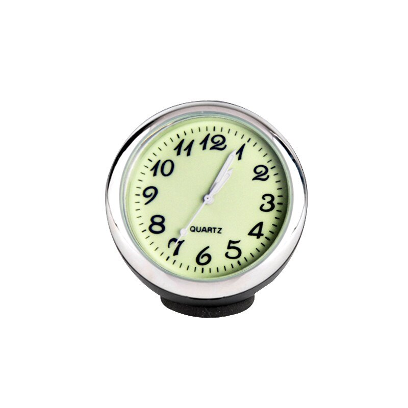 Mini reloj luminoso para coche, termómetro, higrómetro, reloj de cuarzo Interior para coche, accesorios automotrices, tablero de instrumentos, decoración para coche,: clock 2