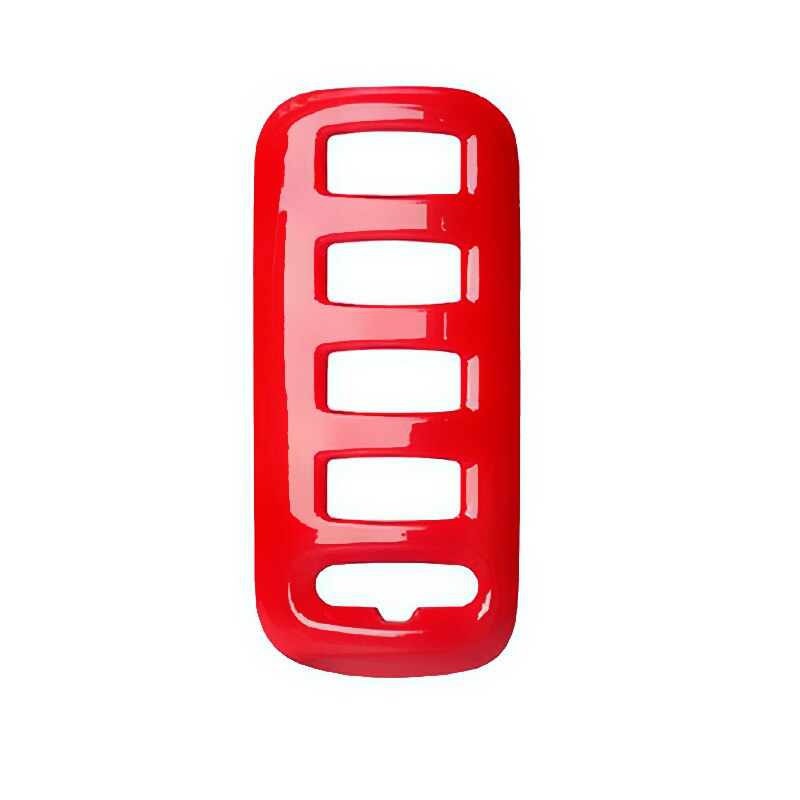 Een Kolom Trim Rode Plastic Voor Smart 453