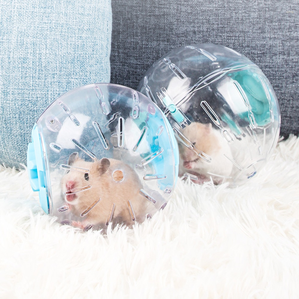 Plastik draussen Sport Ball Grounder Ratte klein Haustier Nagetier Mäuse Joggen Ball Spielzeug Hamster Rennmaus Ratte Übung Bälle abspielen Spielzeuge