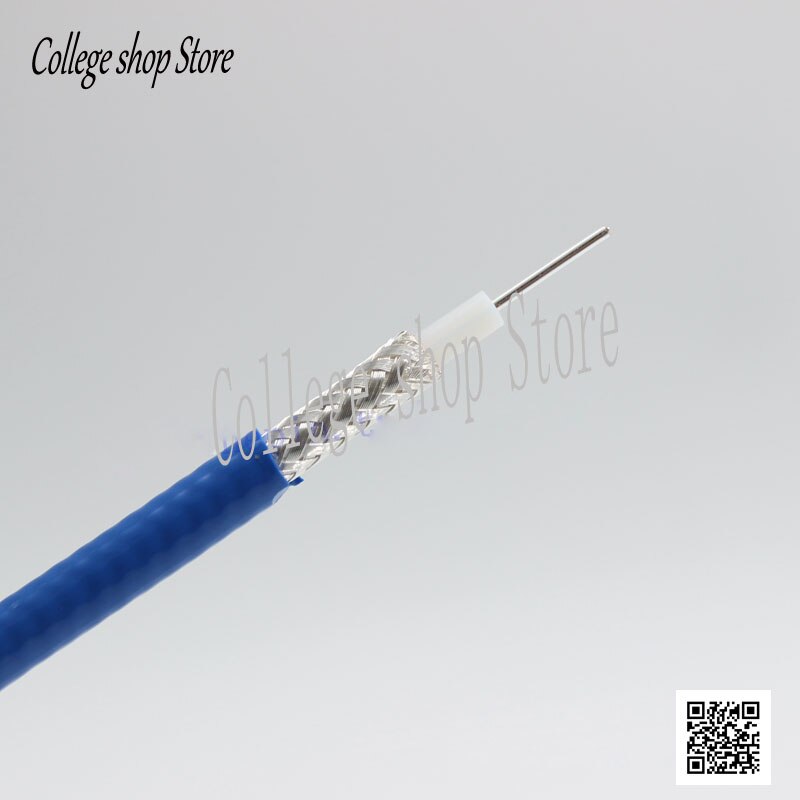 BNC Cable, Flexible 50 Ohm Test Cable, BNC Double Male Extension Cable, Oscilloscope Cable
