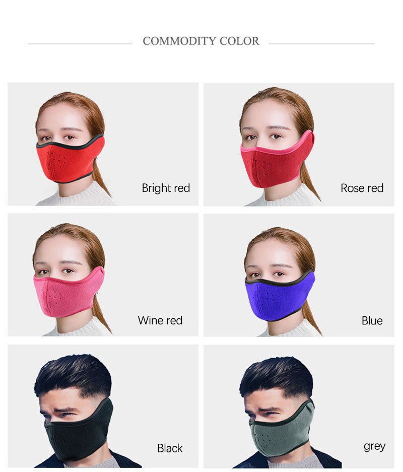 Winter Outdoor Ski Maskers Fietsen Paardrijden Warm Riding Maskers Outdoor Fietsen Sport Gezicht Maskers Voor Liefhebbers Volwassen Winter Warm Maskers