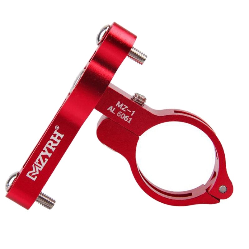 2x MZYRH vélo bouteille d'eau pince boulon Cage Support adaptateur vtt vélo de route vélo Support Transition prise, rouge & noir