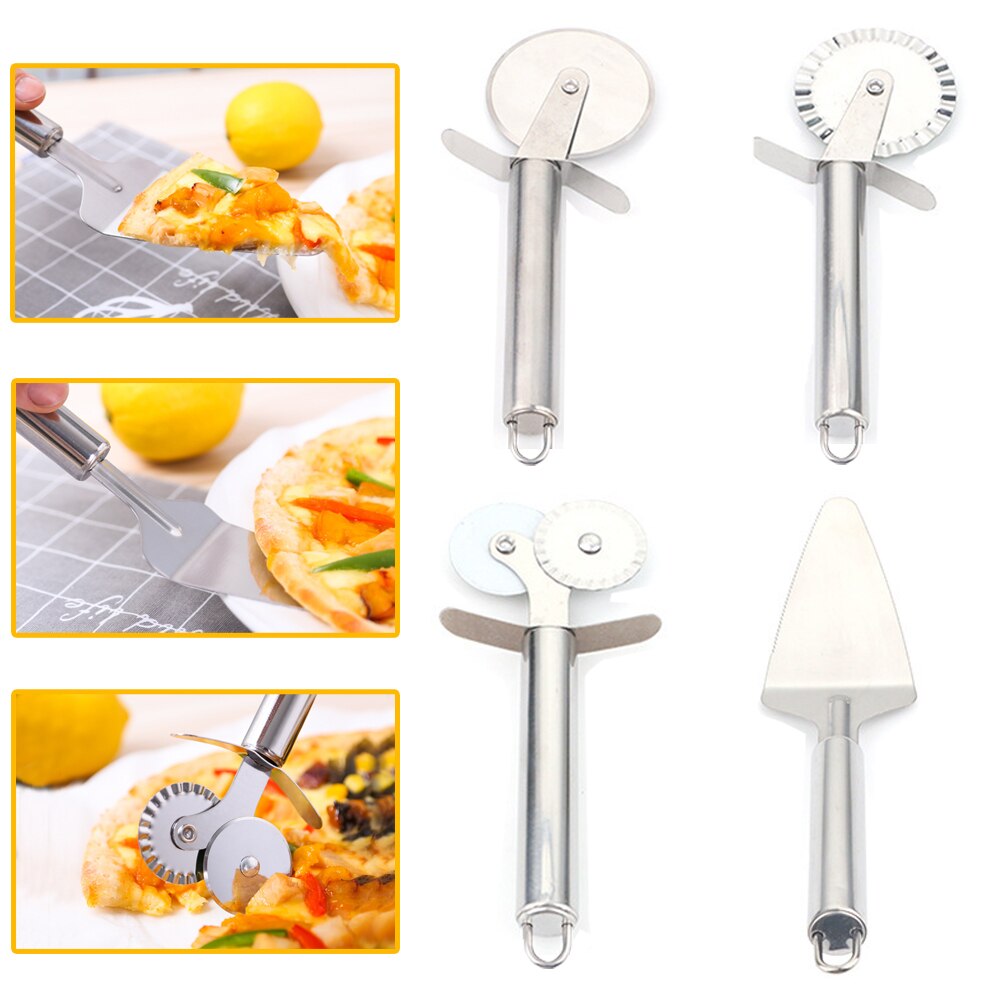 Pizza Knife Shovel Paddle Shovels Kitchenware Pizza peel Stone Cake kitchen Tools ccessories For Waffle Cookies Pizza Cutter