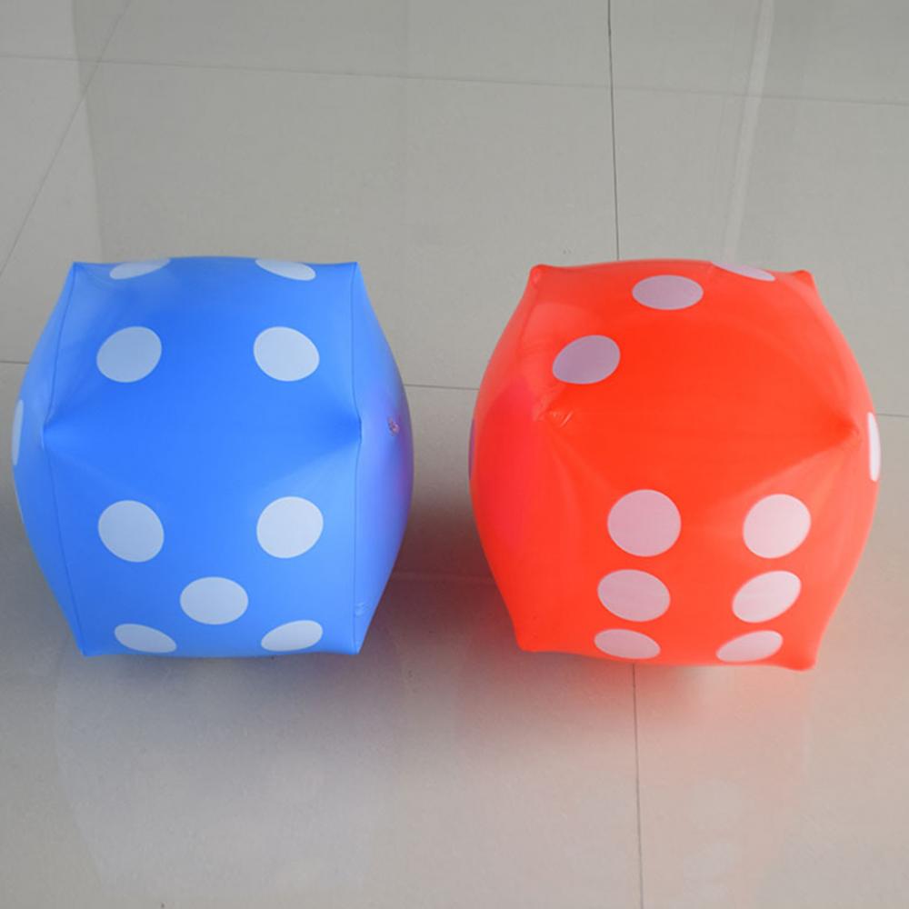 Cube gonflable de 30CM, jouet géant de fête, jeu d&#39;activités, accessoire de dessin porte-bonheur, jouets éducatifs, dés de fête, réunion annuelle
